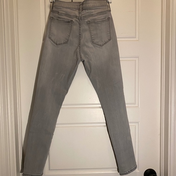 Banana Republic Factory Sculpt Skinny Grey Jeans - Picture 7 of 12